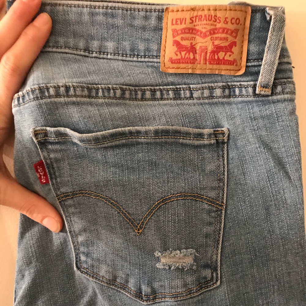 Levi Skinny Jeans, 30 Length